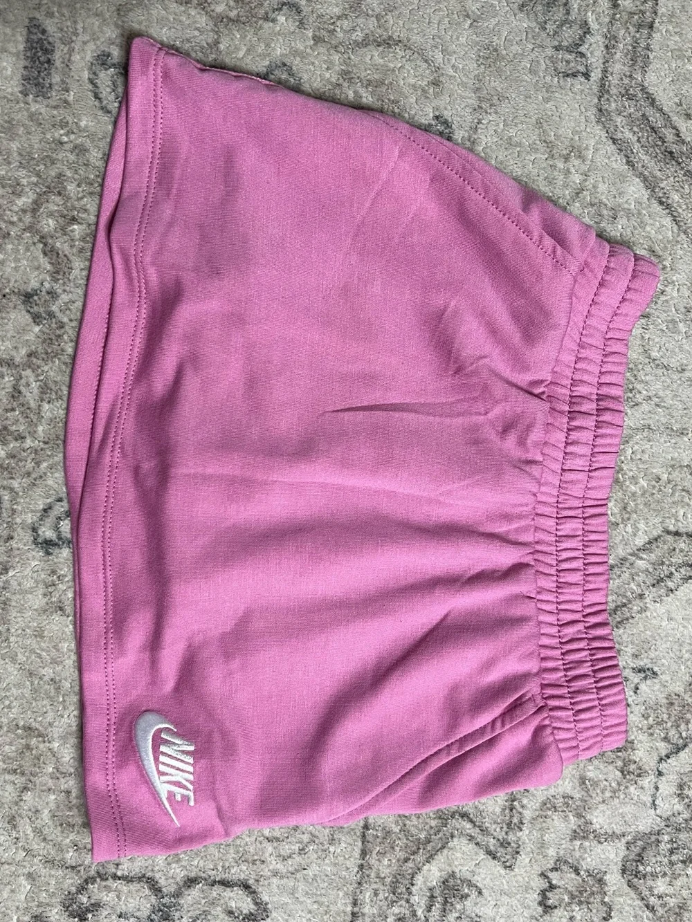 Nike Sportswear Club (Girls') French Terry Skirt Skort Pink “Magic Flamingo”